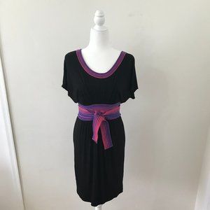 Plenty by Tracy Reese Black Dress w/ Self-…